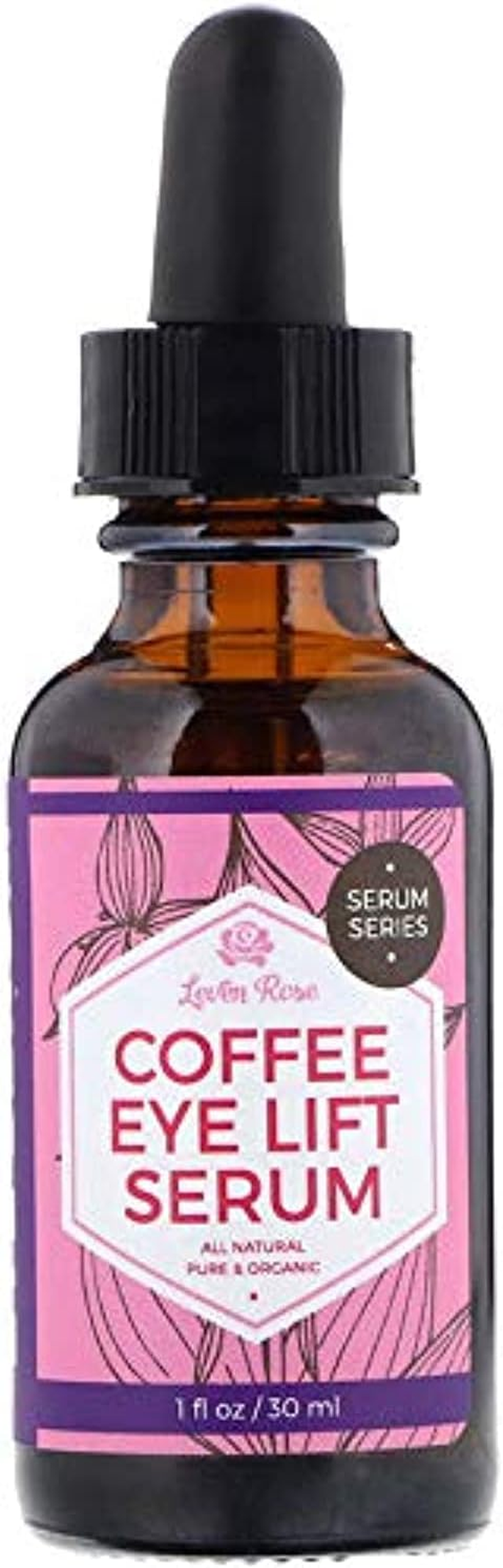 Leven Rose Coffee Eye Lift Serum 1 Fl Oz 30 Ml image number 1