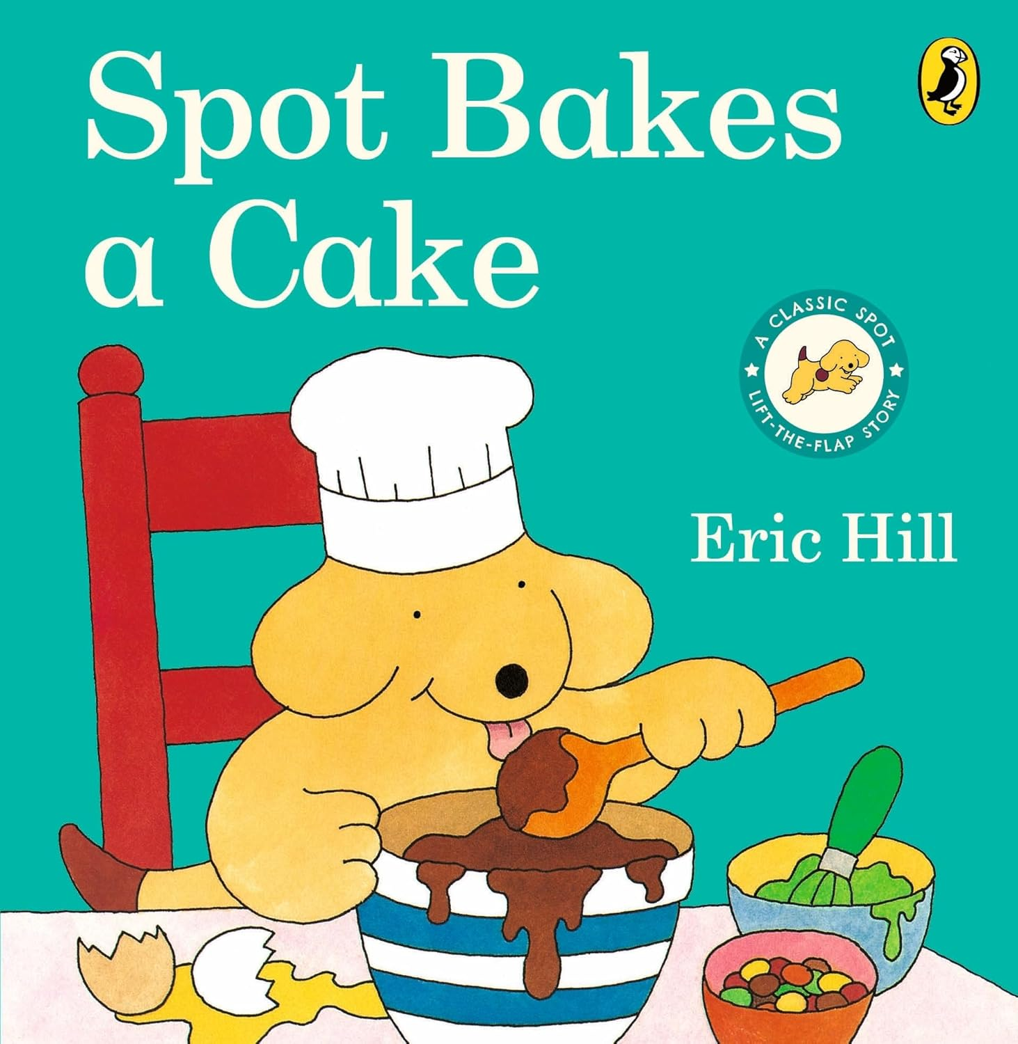 Spot Bakes a Cake: a Lift-The-Flap Story Board Book for Babies and Toddlers image number 2