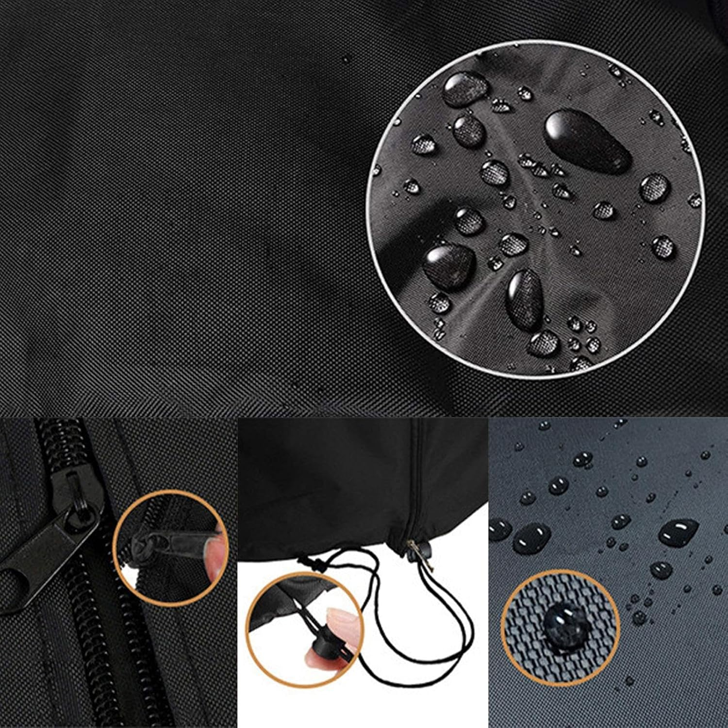 Gvblkq Tire Storage Cover, Oxford Cloth Tire Bag, Spare Tire Storage Bag, Waterproof Tire Cover, Sun Protection Tire Cover, Vehicle Wheel Storage, Automotive Tire Cover, image number 3