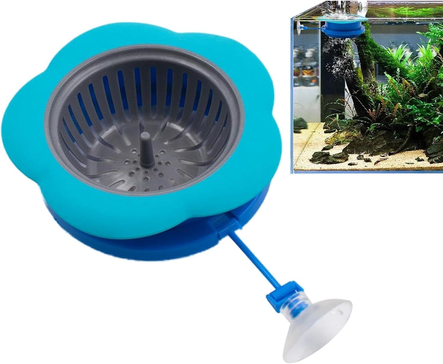 Water Controller, Aquarium Water Diffuser, Fish Tank Water Change, Pouring Diffuser for Aquariums, Buoyant Water Filling Accessory, Fish Tank Maintenance Tool, Water Filling Controller image number 5