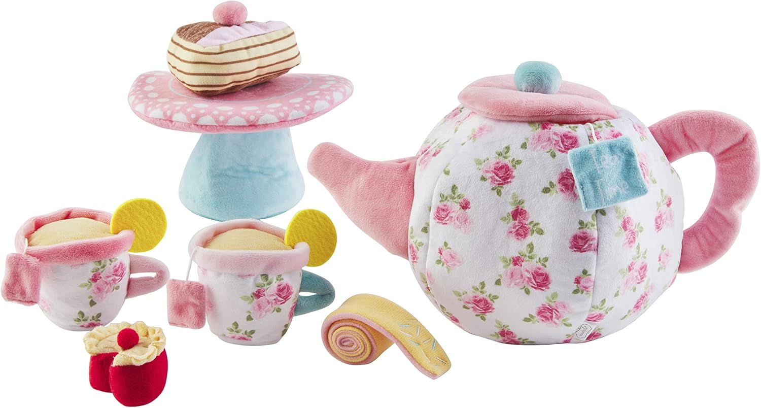 Mud Pie Children'S Tea Party Plush Set