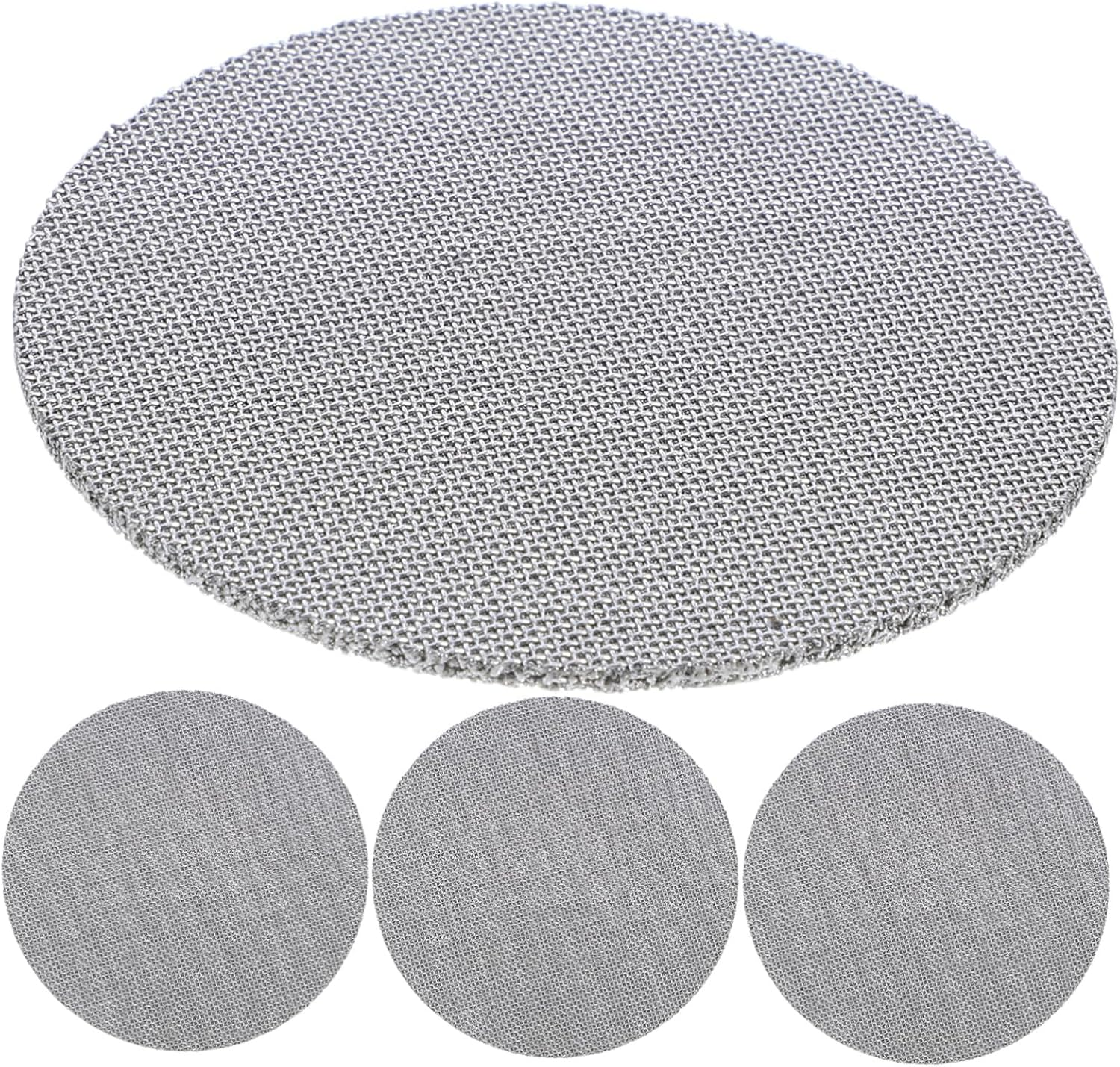 Uonlytech 4Pcs Espresso Filter Stainless Steel Puck Screen for Portafilter Reusable Filter Mesh Coffee Machine Basket Screen Mesh image number 1