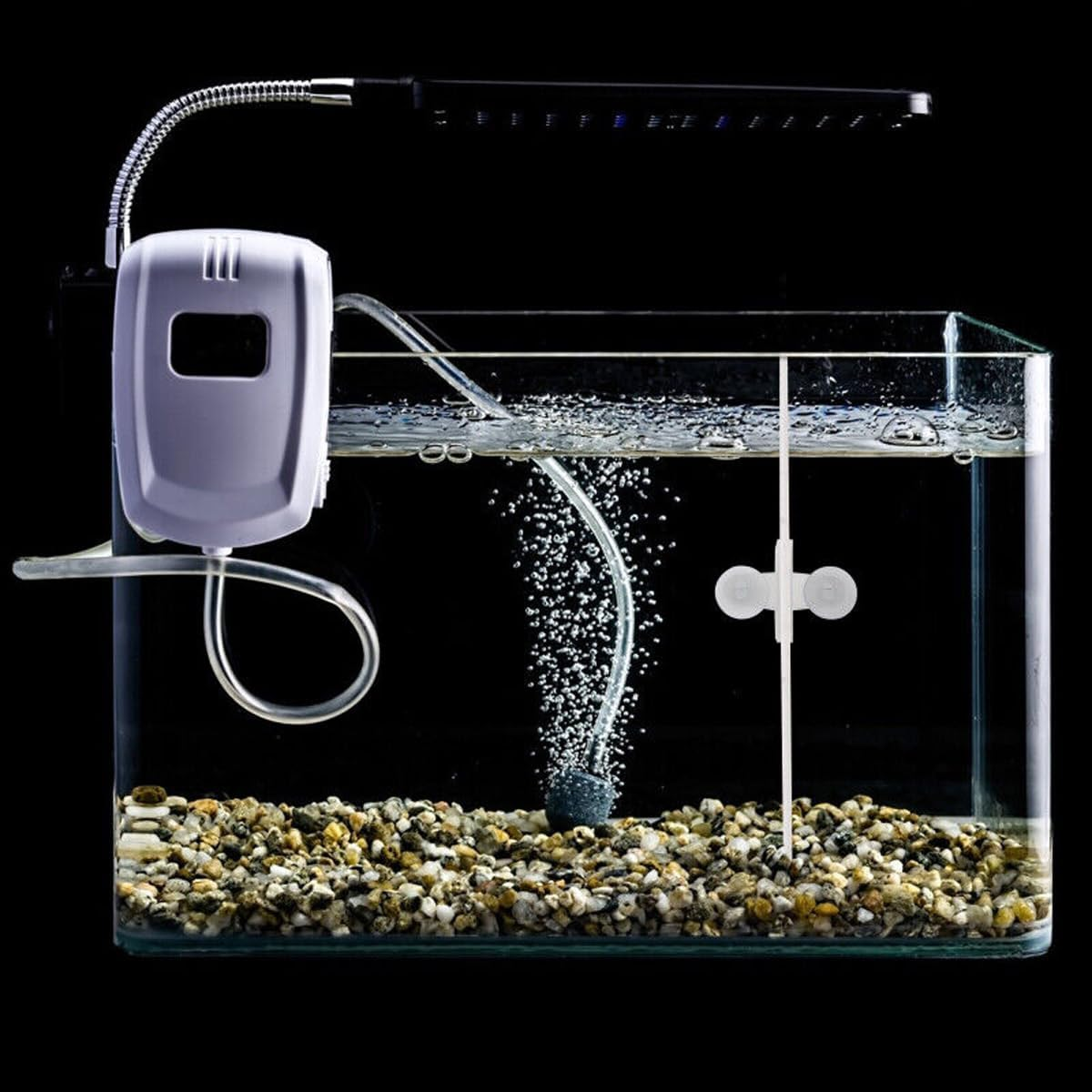 AIMALL Fish Tank Isolation Plate with Suction Cups &ndash; Partition Clamp for Glass Aquariums, Adjustable Divider for Fish Tank image number 3