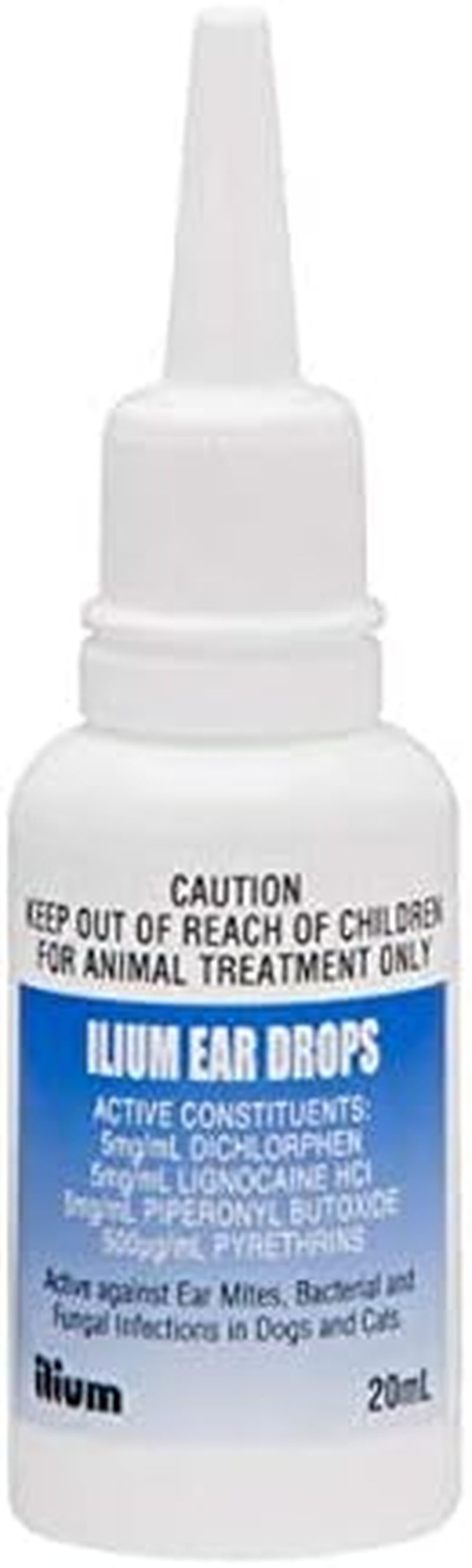 Ilium Ear Drops for Dogs and Cats 20 Ml