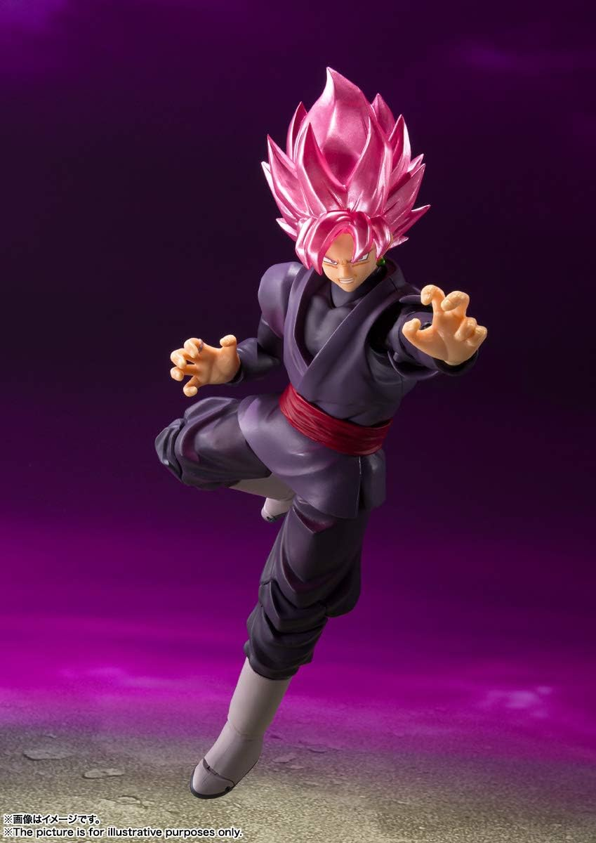 Tamashii Nations S.H.Figuarts Dragon Ball Super - Goku Black (Super Saiyan Rose) image number 6
