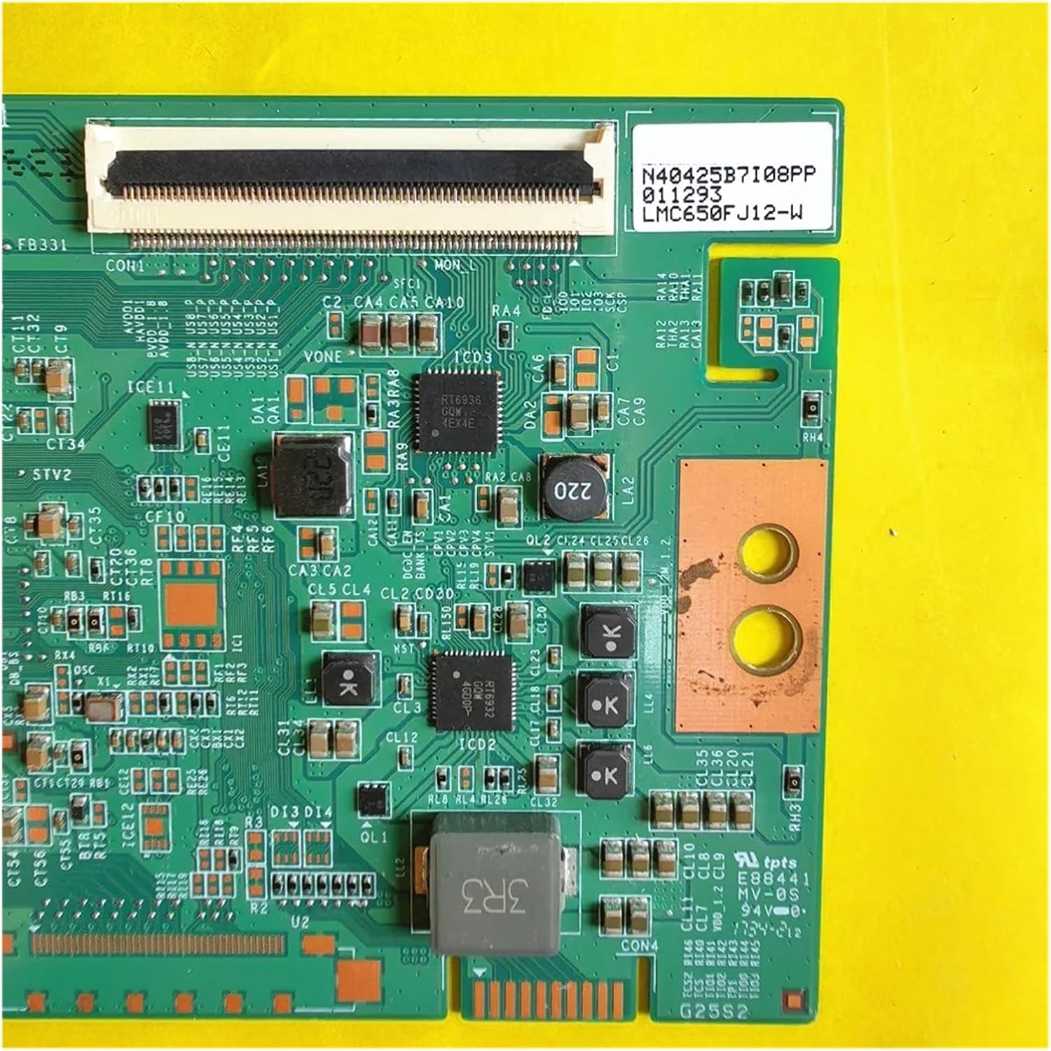 17Y-SGU13TSTLTA4V0.1 T-CON Logic Board Replacement Parts LJ94-40425B LMC650FJ12， Suitable for 65Inch TV