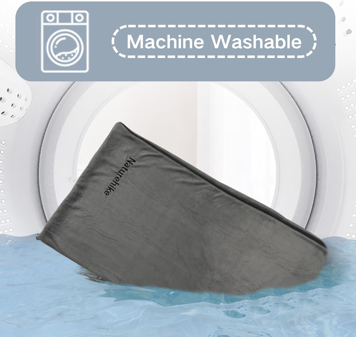 Naturehike Sleeping Bag Liner Cold Weather, for Camping, 2Lb/920G Lightweight Sleeping Sack for Outdoor Indoor, Sleeping Bag Blanket, Coral Fleece, Machine Washable image number 3