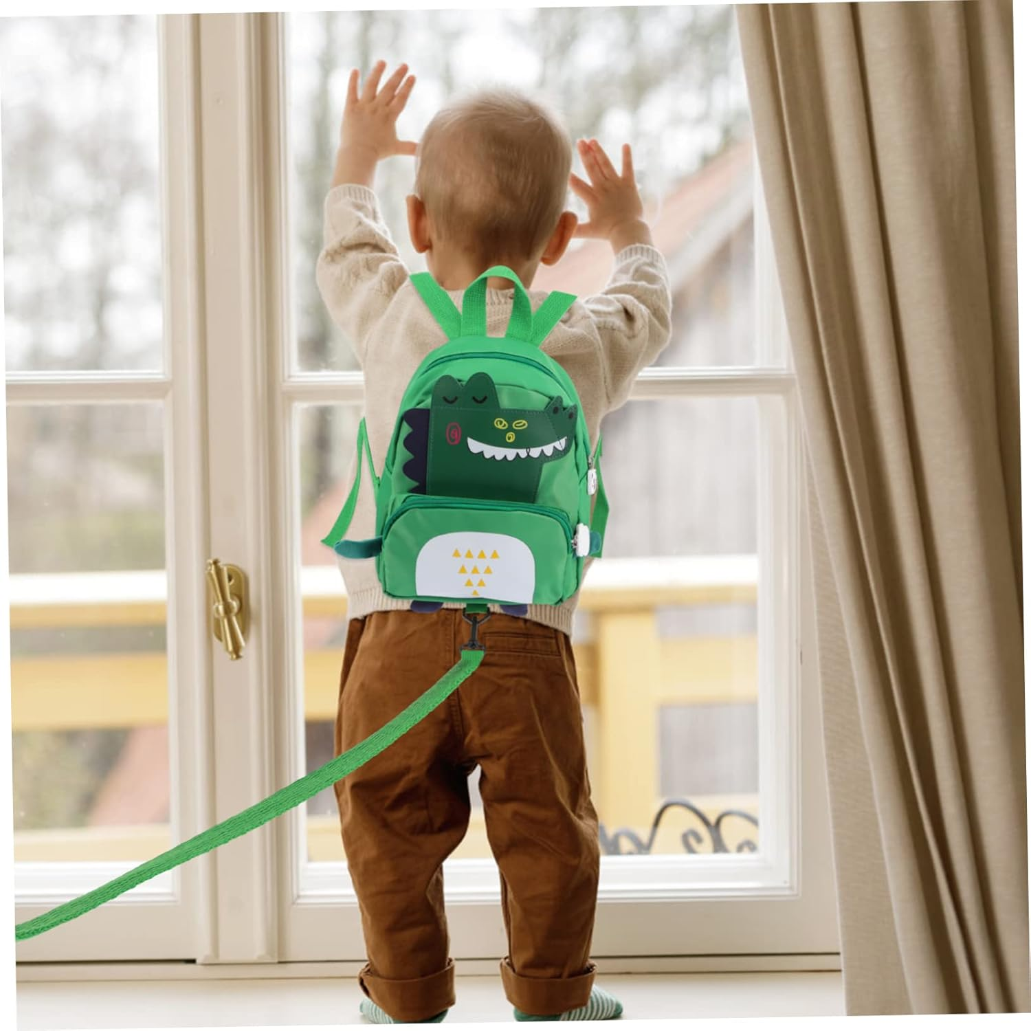 MERRYHAPY Anti-Lost Bag Cartoon Backpack Cute Backpack Kids Leash Kid Leash for Kids for Kids Es Child Es Bags Toddler Nylon Boy image number 1