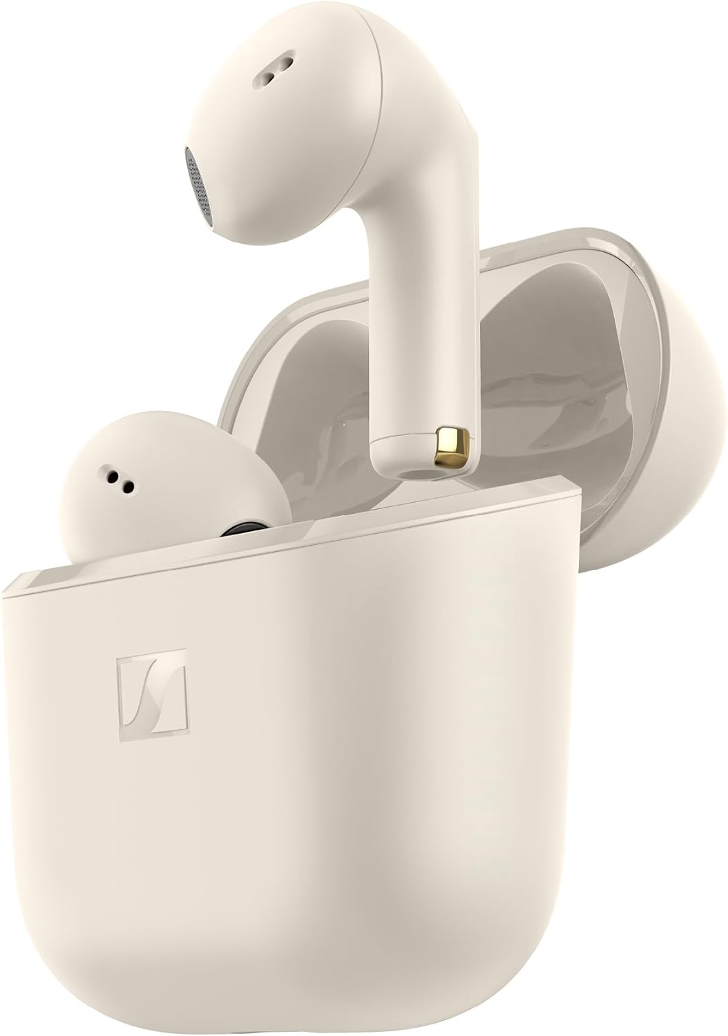 Sennheiser ACCENTUM Open Wireless Earbuds - Open Ear Buds Design, Dynamic Sound & Bluetooth 5.3, IPX4 Splash Protection, 28 Hours Battery Life, USB-C Charging Case, for Music, Travel, Black