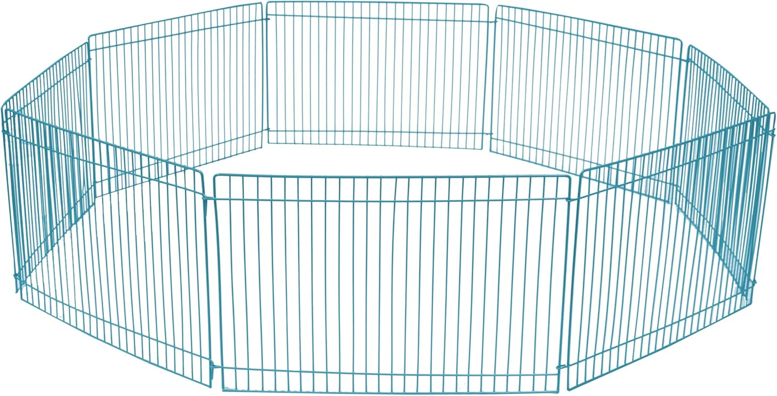 Croci Paddock, 85 X 23 Cm, Turquoise, Modern, Metall, Playpen image number 2