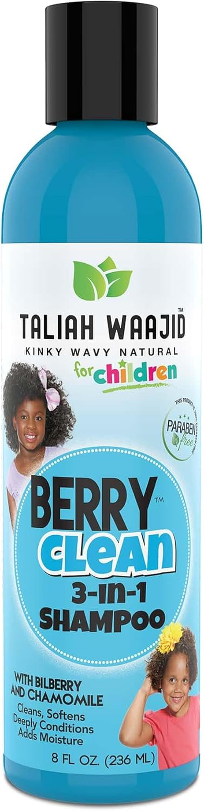 Taliah Waajid Kinky Wavy Natural Clean Three in One, Berry, 8 Ounce image number 1