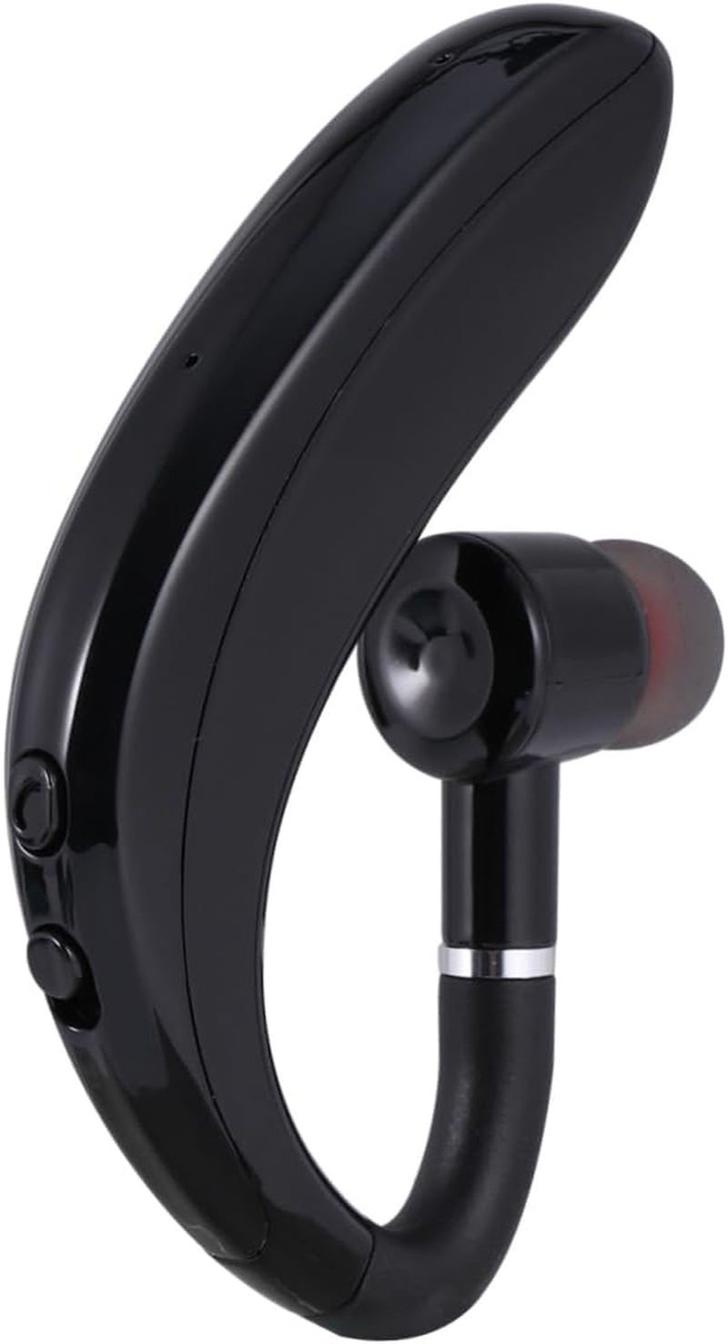 Uonlytech Wireless Wireless Technology Earphone S109 -Side Earpiece with Long Battery Life, TWS Hands-Free Headset for Driving and Workout, Black image number 3