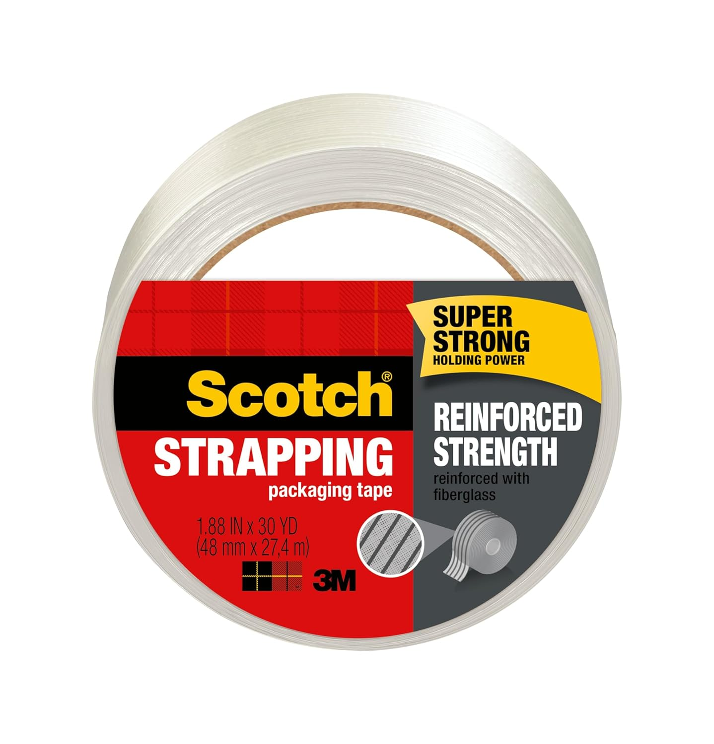 Scotch Strapping Tape, 1.88 X 30 Yards (8950-30) image number 3