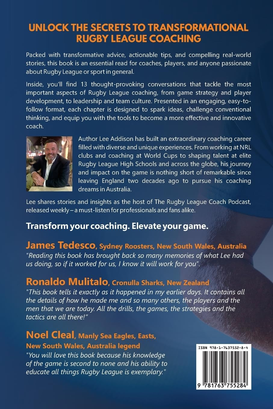 Rugby League Coach: 13 Game-Changing Conversations to Transform Your Coaching