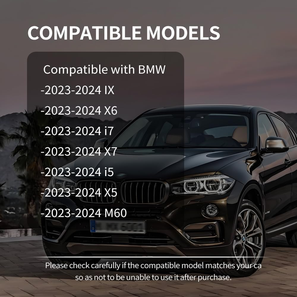 Compatible with BMW Key Fob Cover,2Pcs Car Key Fob Protector with 2PCS Rings Reduces Key Scratches,Silicone Car Key Cover image number 2