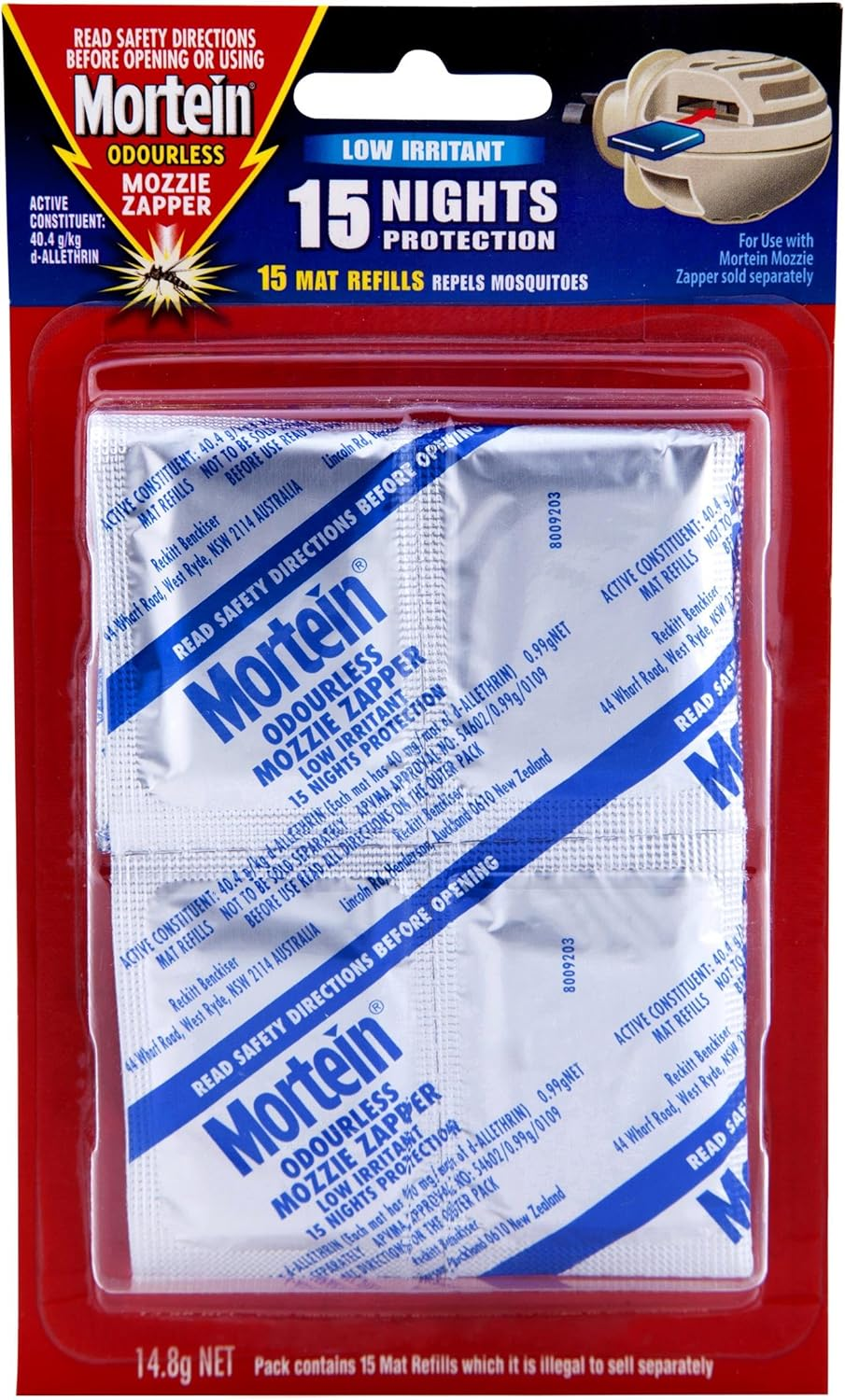 Mortein Mozzie Zapper Refills X 15