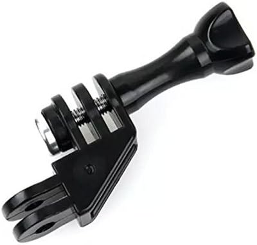 GOLITON Compact 90 Degree Elbow Mount Adapter for Gopro Hero 2/3/3+/4/5/4 Session/5 Session and Xiaoyi/Xiaomi - Black image number 3