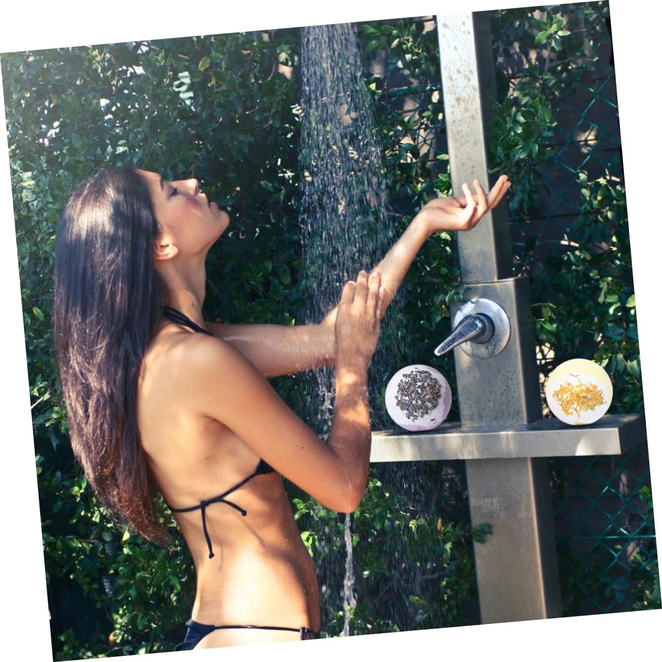 Minkissy 4 Pack Natural Organic Bath Moisturizing Plant Essential Oil for Spa Relaxation image number 1