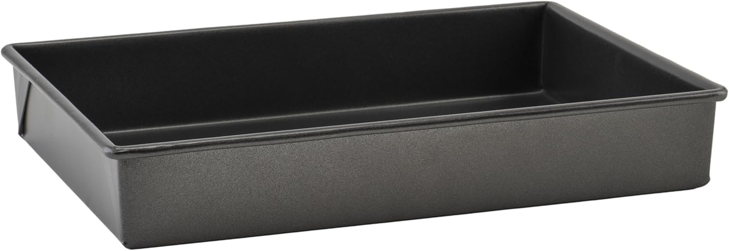 WINCO Square Non-Stick Cake Pan, 8-Inch by 8-Inch, Aluminized Steel image number 4