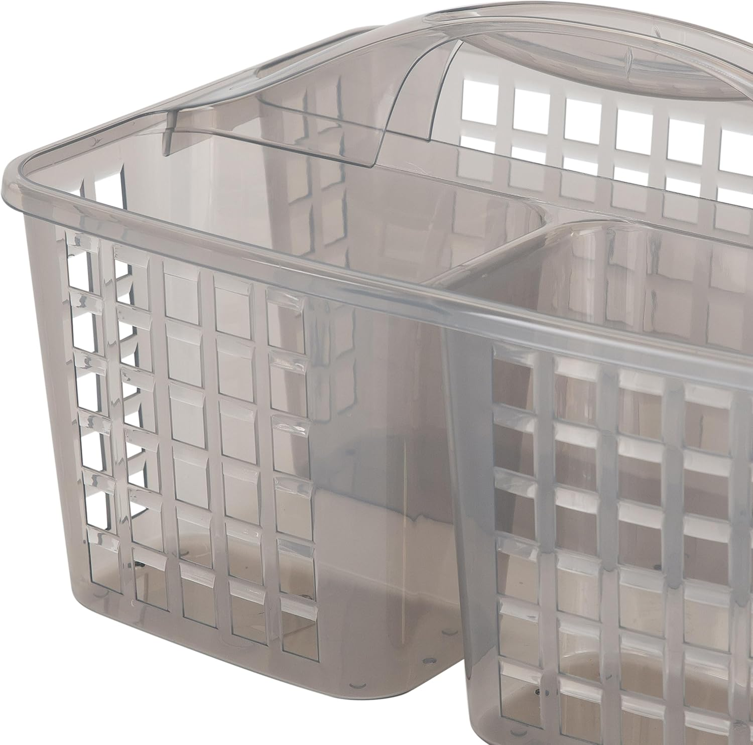 Bath Bliss 2 in 1 Portable, Bathroom Shower Caddy for Shampoo, Conditioner, Soap, and Cosmetics, in Grey Bath Tote image number 4