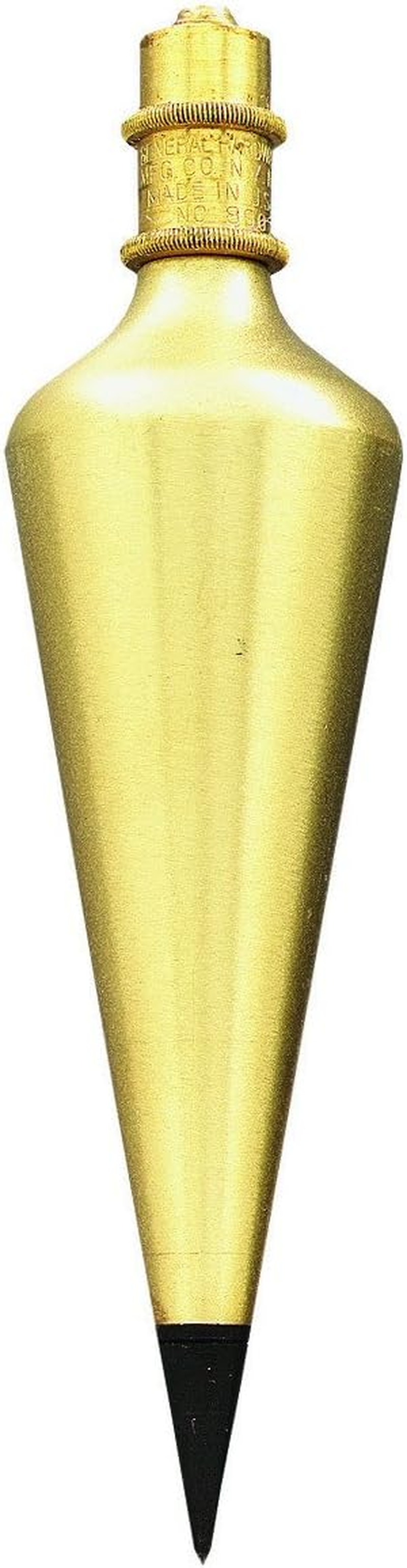 General Tools 790-12 Hexagon Steel Plumb Bob, 12 Ounce image number 2