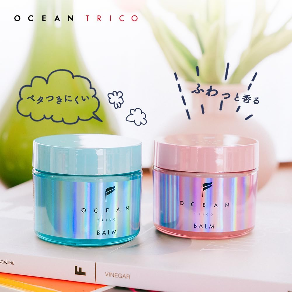 Ocean Rico Hair Balm Light Blue 40G Women Men image number 4