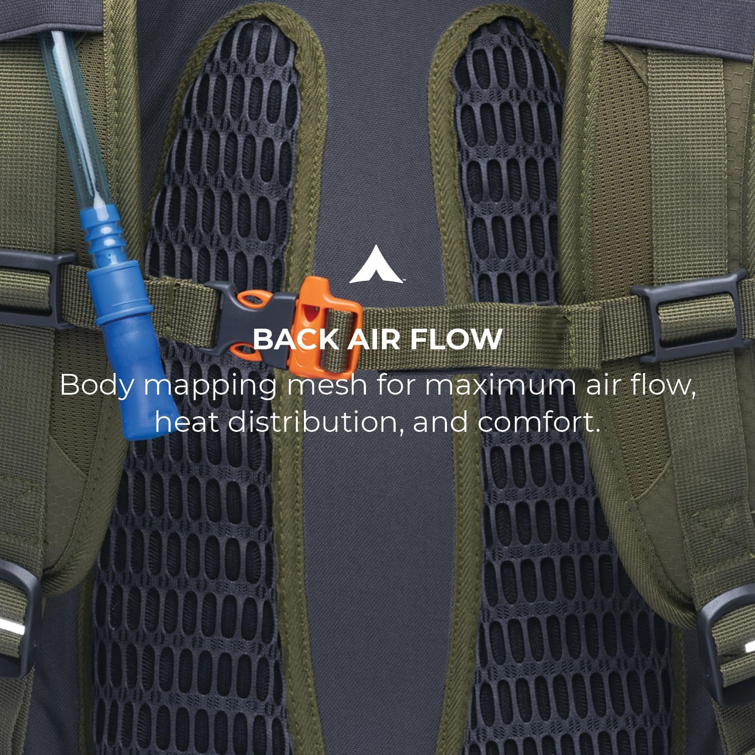 TETON Sports Oasis Hydration Backpacks&ndash; Hydration Backpack for Hiking, Running, Cycling, Biking, Hydration Bladder Included &ndash; plus a Sewn-In Rain Cover - Olive image number 6