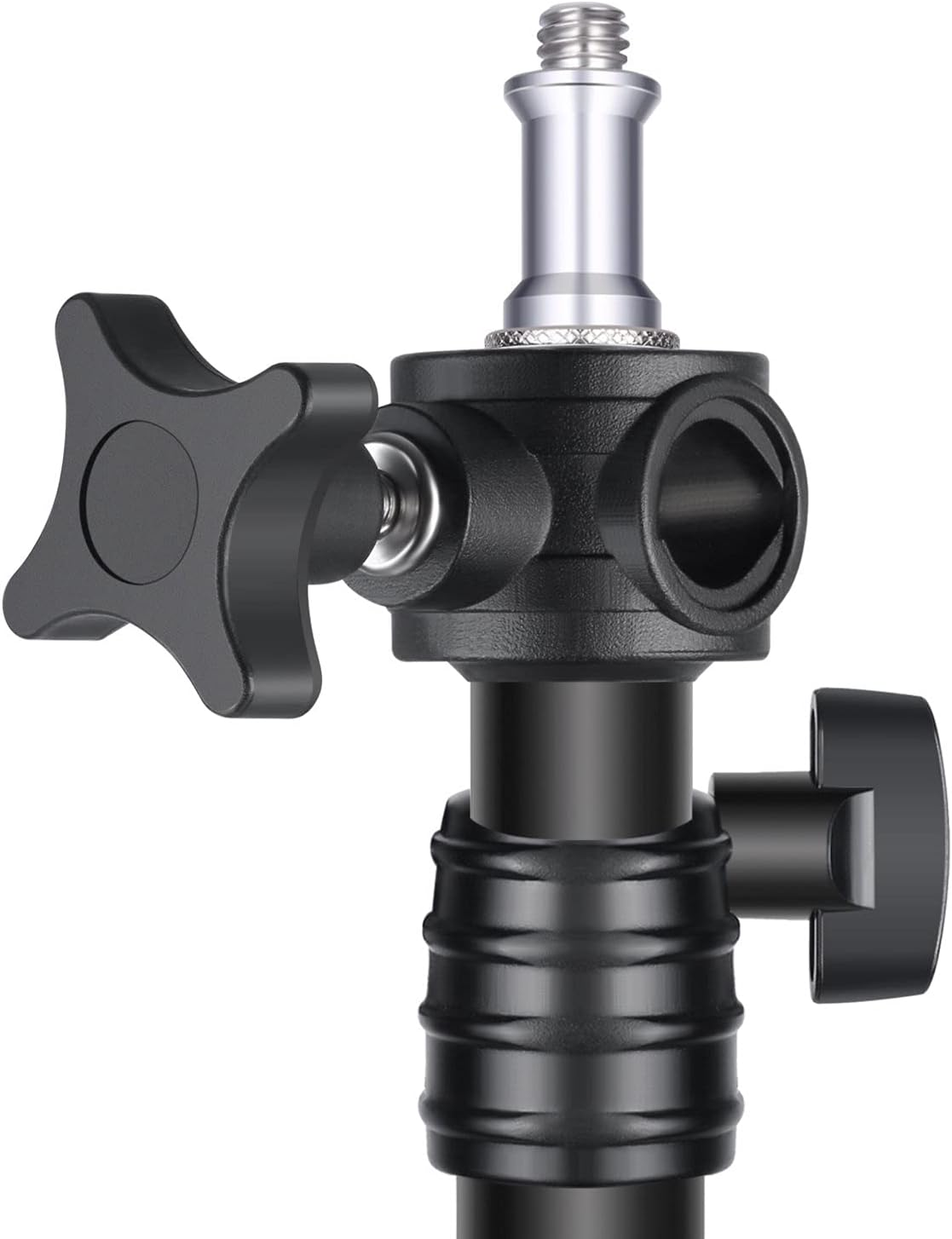 Neewer Wall Mounting Boom Arm 15-23.6 Inches/38-60 Centimeters Adjustable Length with 1/4 Inch to 3/8 Inch Universal Adapter for Photo Studio Video Light, Monolights Photography image number 4