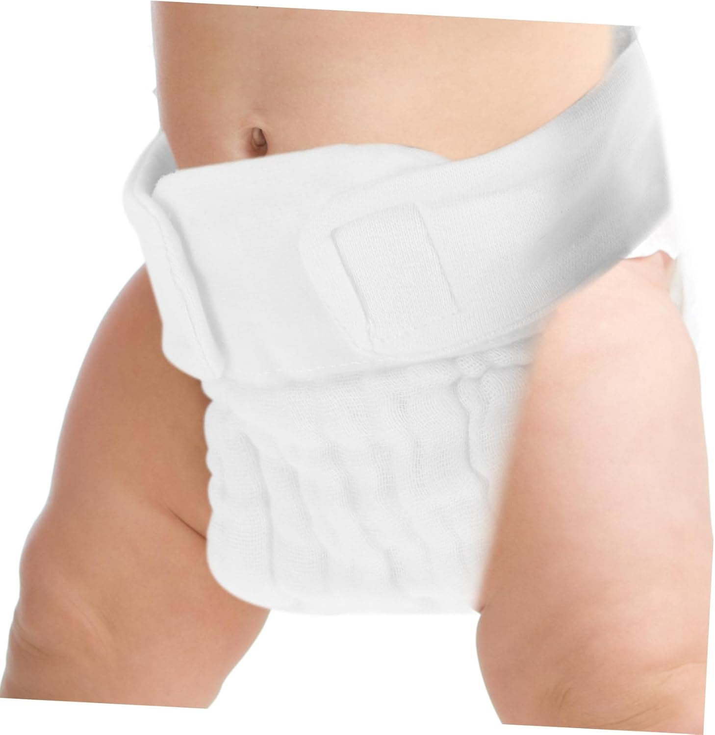 3Pcs Cotton Diapers Diaper Pants Newborn Organic Washable Cloth for Boys Girls for Home and Travel Use image number 1