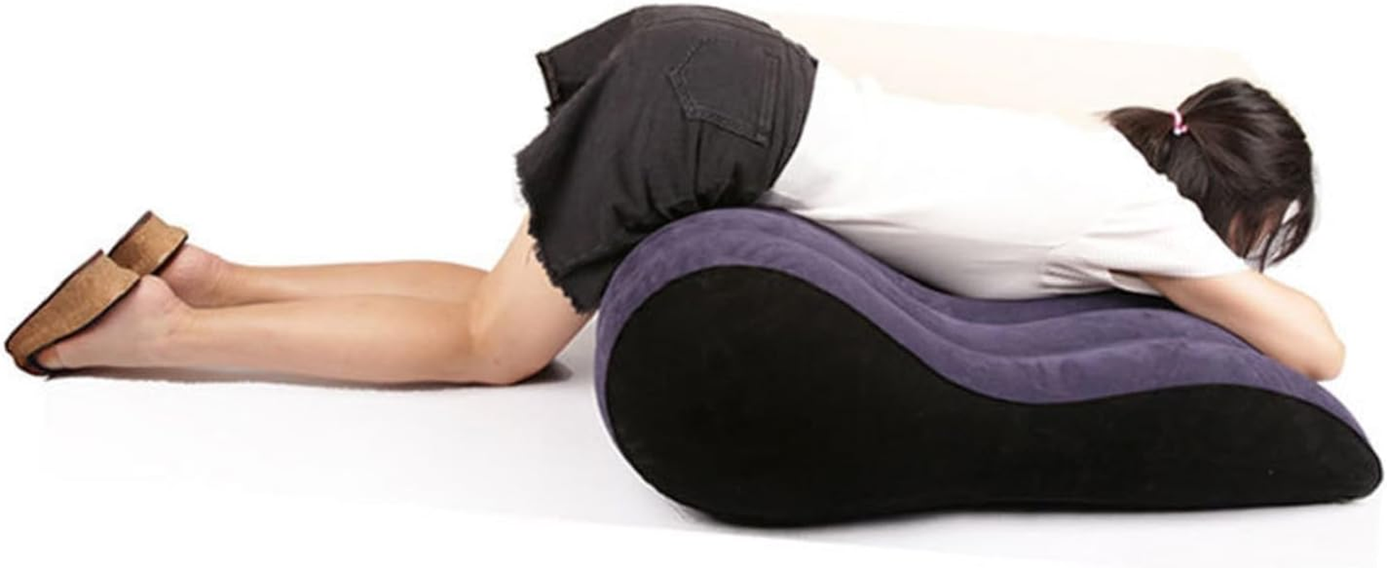 Inflatable Sex Sofa Position Pillow Sofa Bed Cushion for BDSM and Bondage Play, Sex Game Love Furniture for Couple Deeper Air Mattress Chair Position Support Adult Sex Toy image number 5