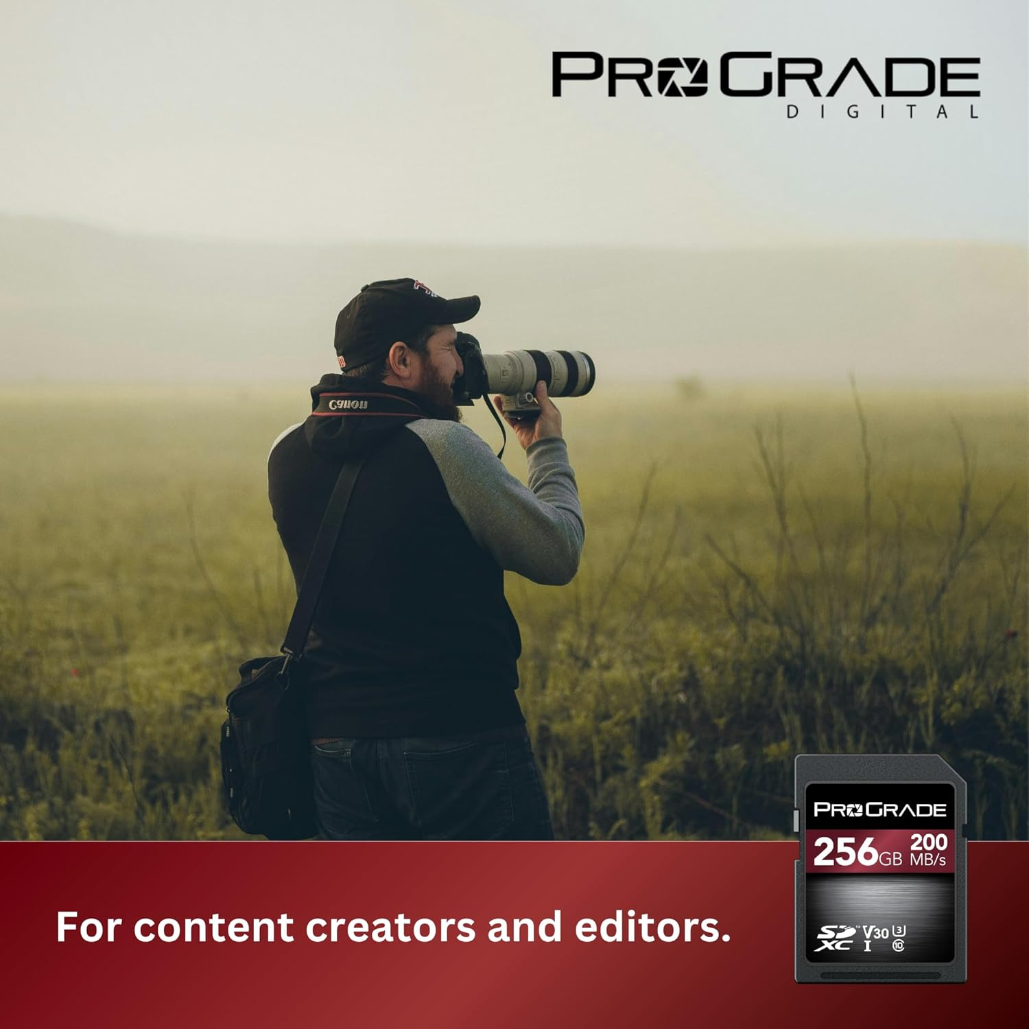 Prograde Digital SD UHS-I (256GB) Card V30 &ndash; up to 200Mb/S Read Speed | for Professional Vloggers, Filmmakers, Photographers & Content Curators image number 6