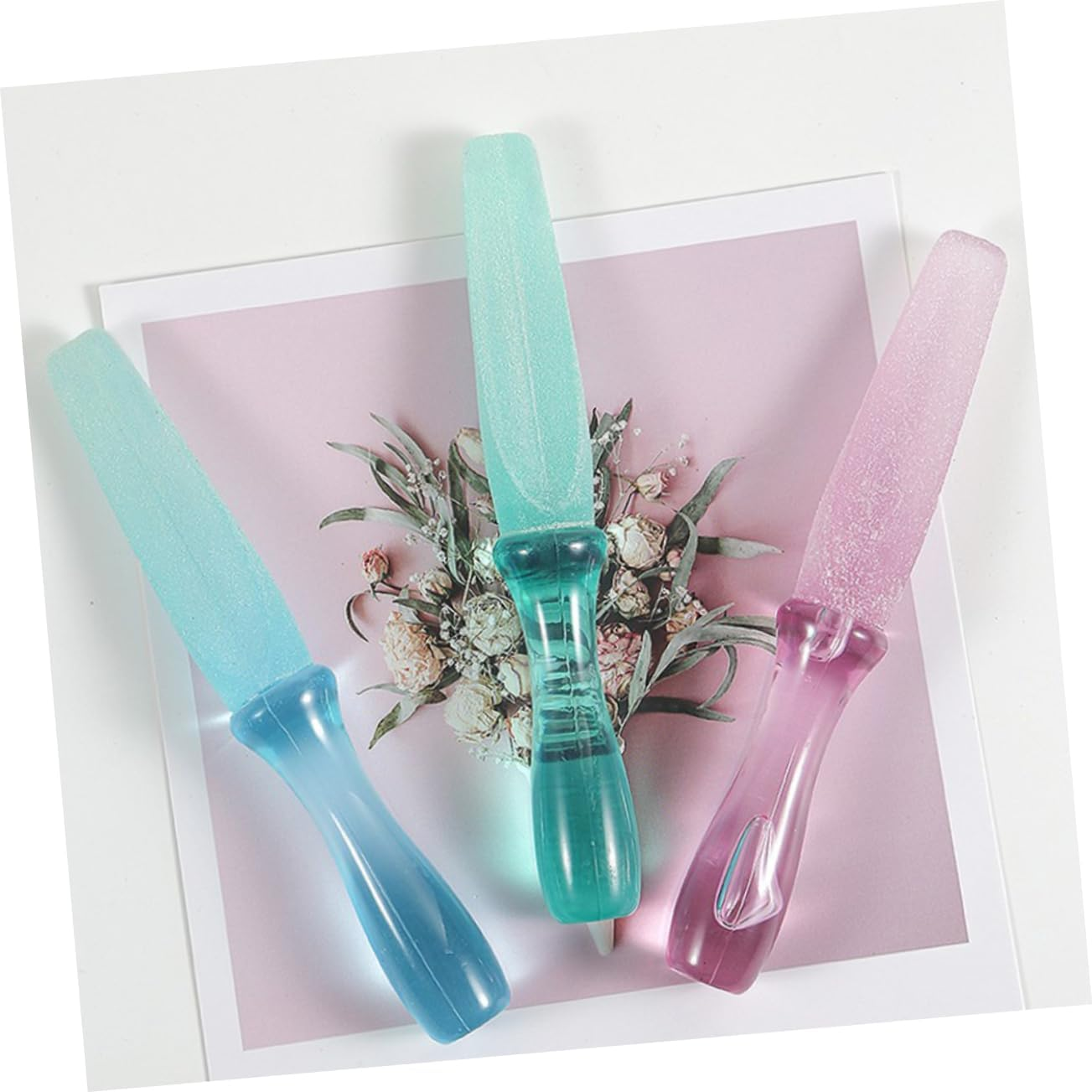 5Pcs Foot File Pedicure File Plastic Dead Skin Remover Callus Remover for Foot Care Rasp Use in Shower Bath image number 6