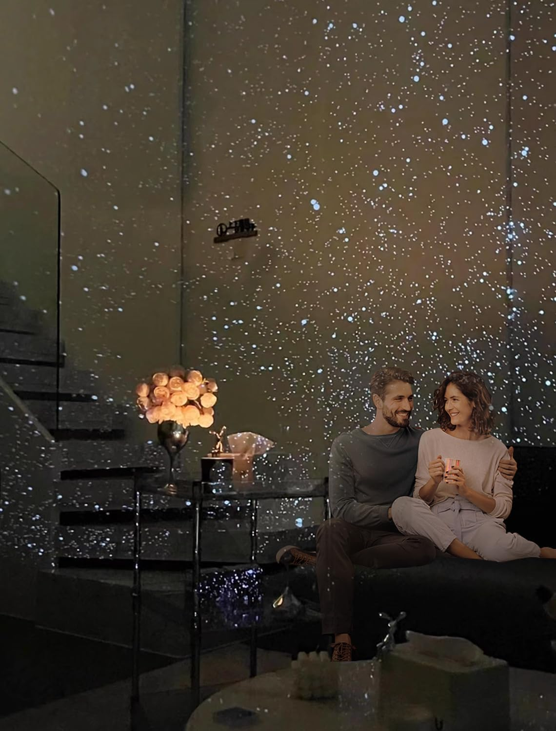 Star Projector, 13 in 1 Meteor Planetarium Lamp, Planetarium Galaxy Projector with Milky Way Moon, Starry Sky Night Light for Kids Adults Bedroom, Ceiling, Home Theater, Christmas, Room Decor image number 3