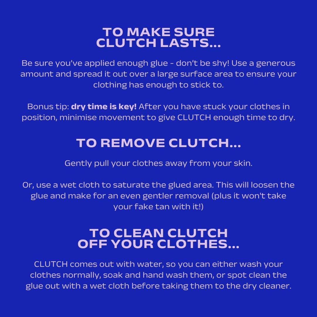 Liquid Fashion Tape &ndash; Clear Body Glue & Fashion Glue for Women &ndash; Customisable Skin Adhesive for Clothing, Dresses, Straps and Accessories &ndash; All-Day Hold for Events & Travel (30Ml) image number 2