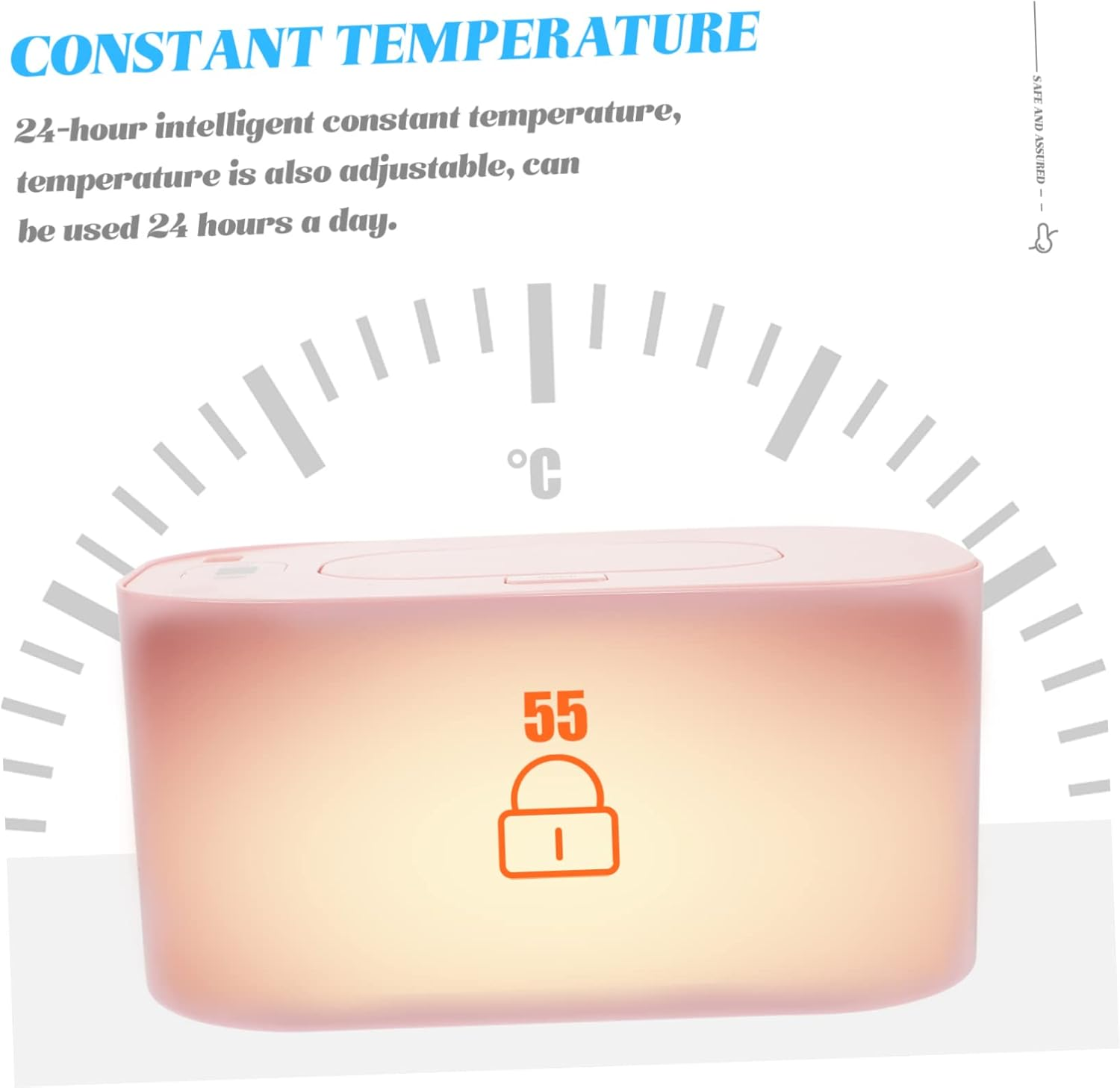 Abaodam Heater Dispenser Wipes Tissue Warmer Wipe Dispenser Supplies for Warmer for Diaper Changing Scenario