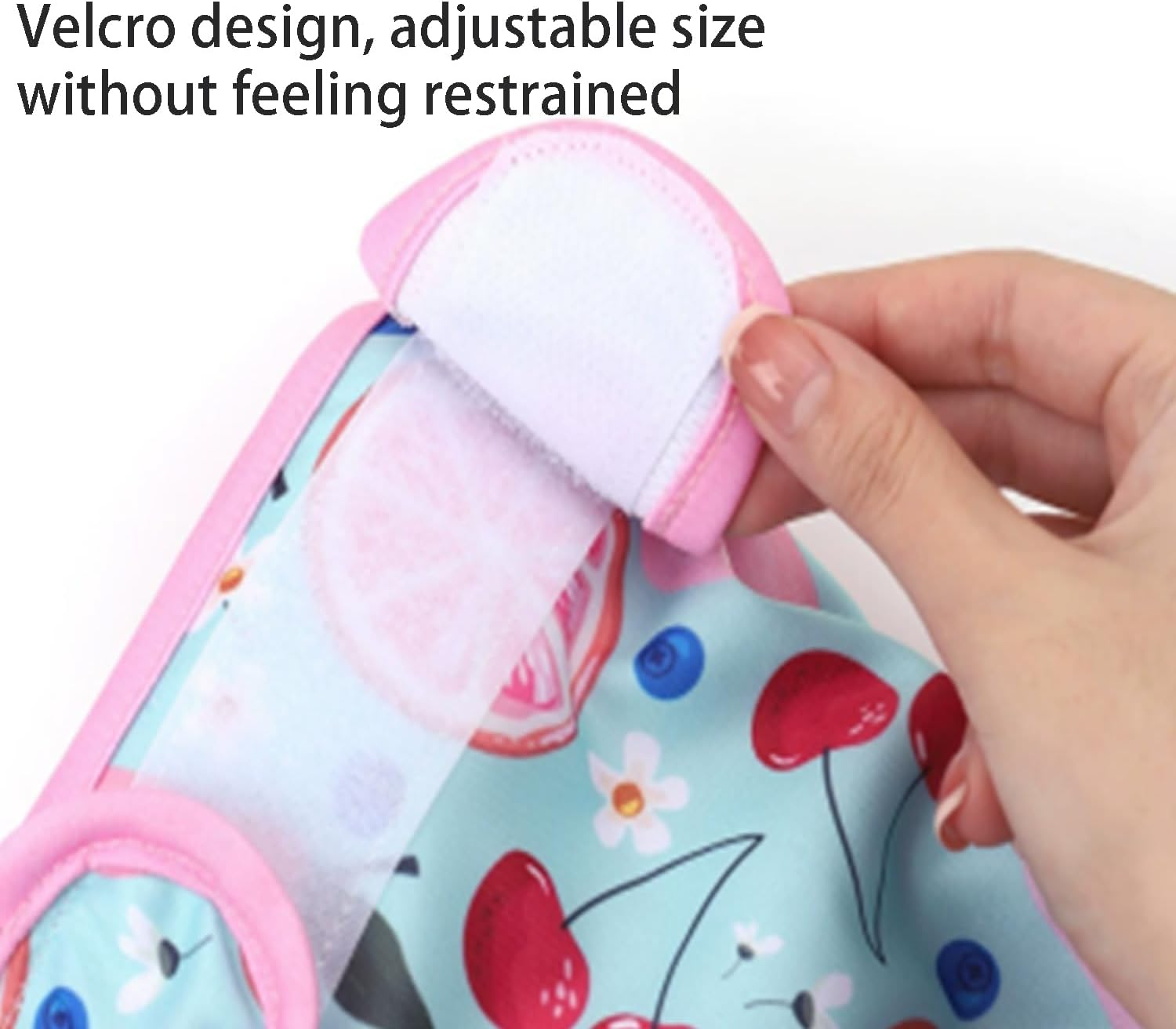 Roczential 3 Pack Female Pet Dog Cat Nappies Set,Reusable Dog Nappies Super Absorbent Dog Diapers Washable Sanitary Wraps Panties for Puppy Small Medium Large Incontinence Dog (XS) image number 3