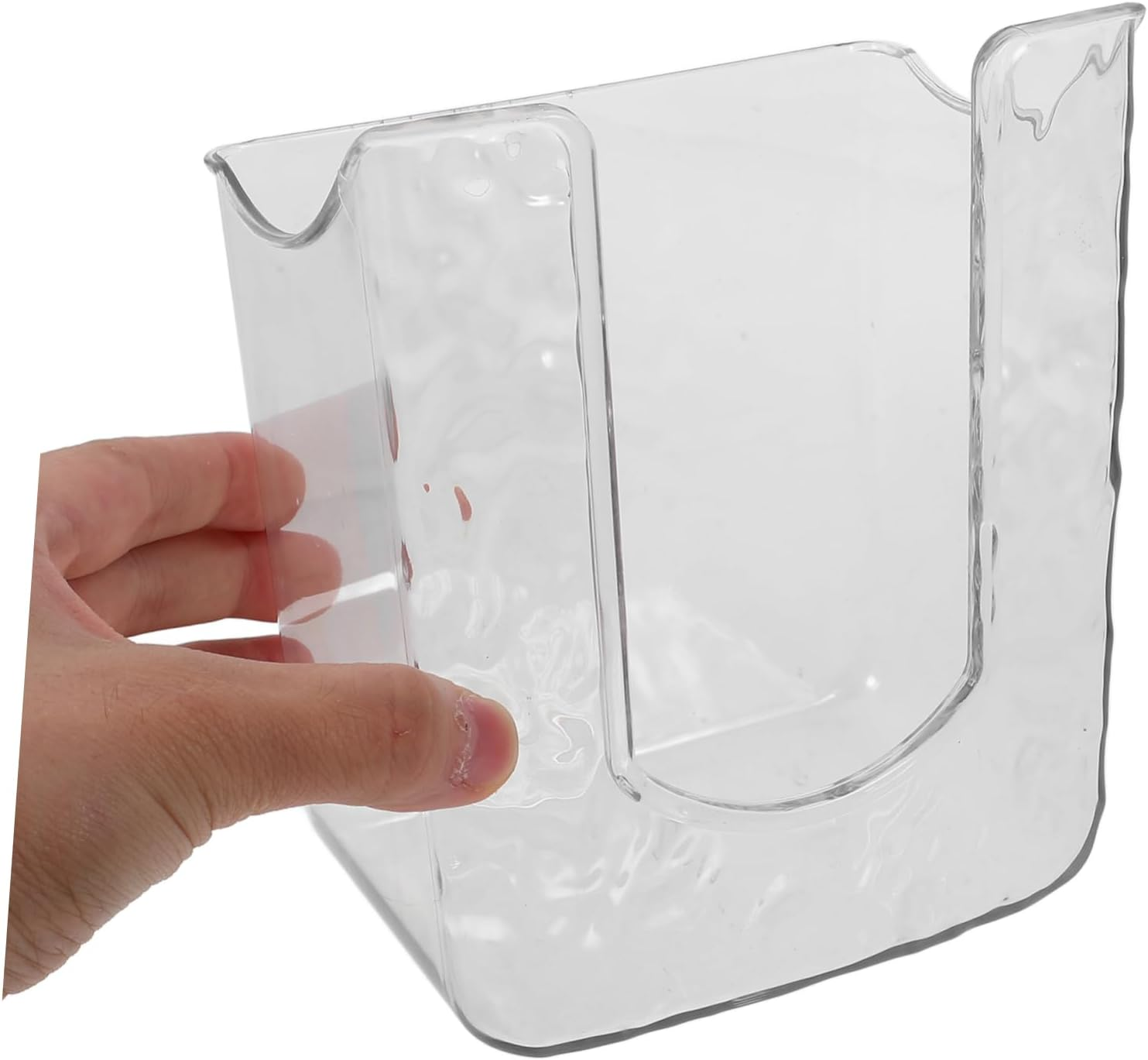 Wipe Tissue Storage Case Wall-Mounted Tissue Holder for Kitchen and Living Room Pet Material Multi-Purpose Wipes Dispenser for Use image number 6