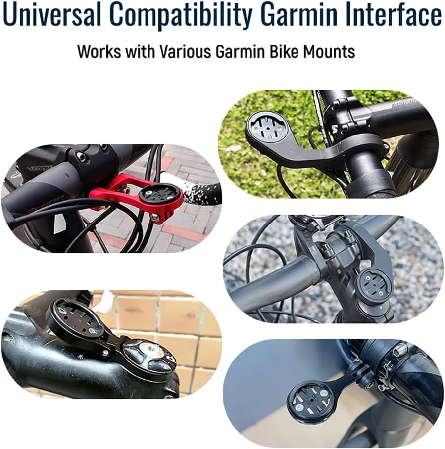 Mobile Phone Adapter Compatible with Garmin Edge Bike Mount - Secure Quarter-Turn Closure, Strong 3M VHB Adhesive for Quick Smartphone Attachment to Mtb/Road Bike/Mountain Bike Mount