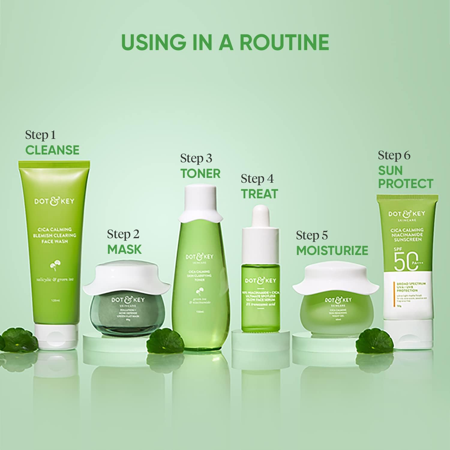 Dot & Key Pollution + Acne Defense Green Clay Mask, 85Gm image number 3