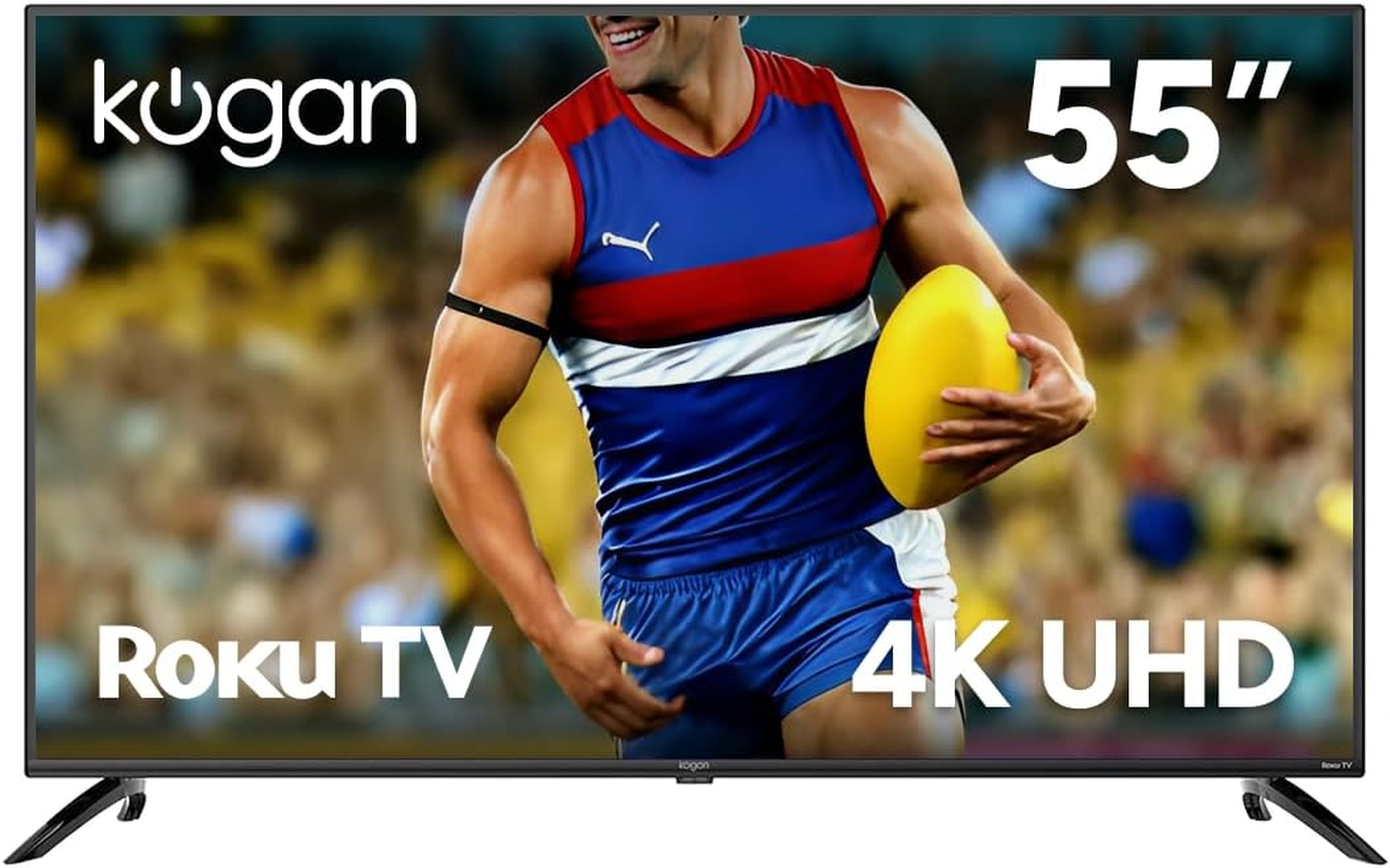 Kogan 55" LED 4K Smart Compatible with Roku TV - R95T - KALED55R95TA - 55 Inch image number 3