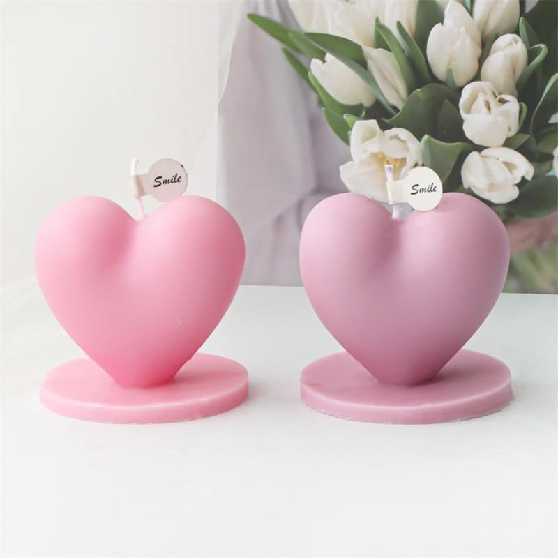 Candle Molds - Silicone Mold for Candles Making, DIY 3D Moulds for Soy Wax, Beeswax, Scented Candle, Valentine'S Day Gifts (Moon)