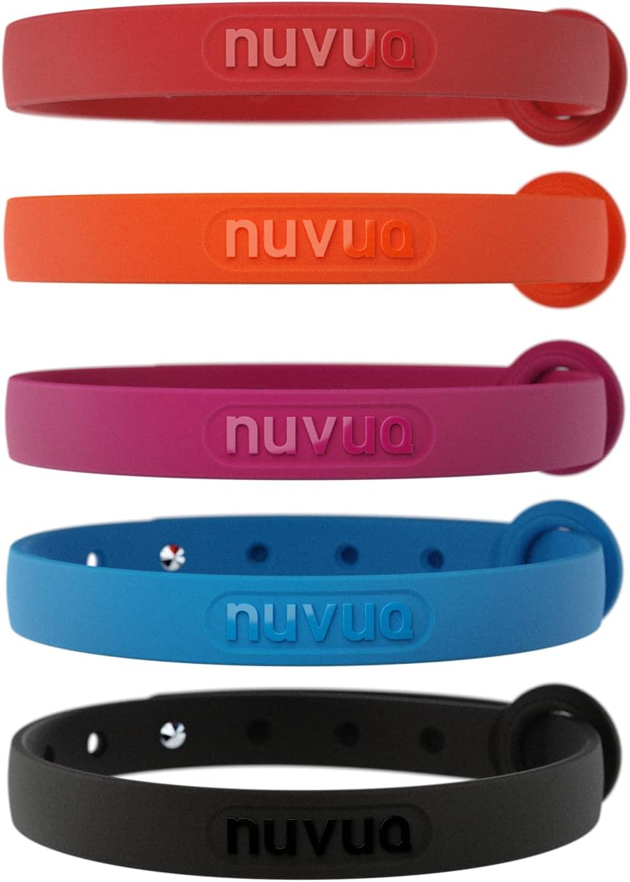 Nuvuq Comfortable, Soft and Light Cat Collar with Breakaway Snap Button (Blueberry Blue)