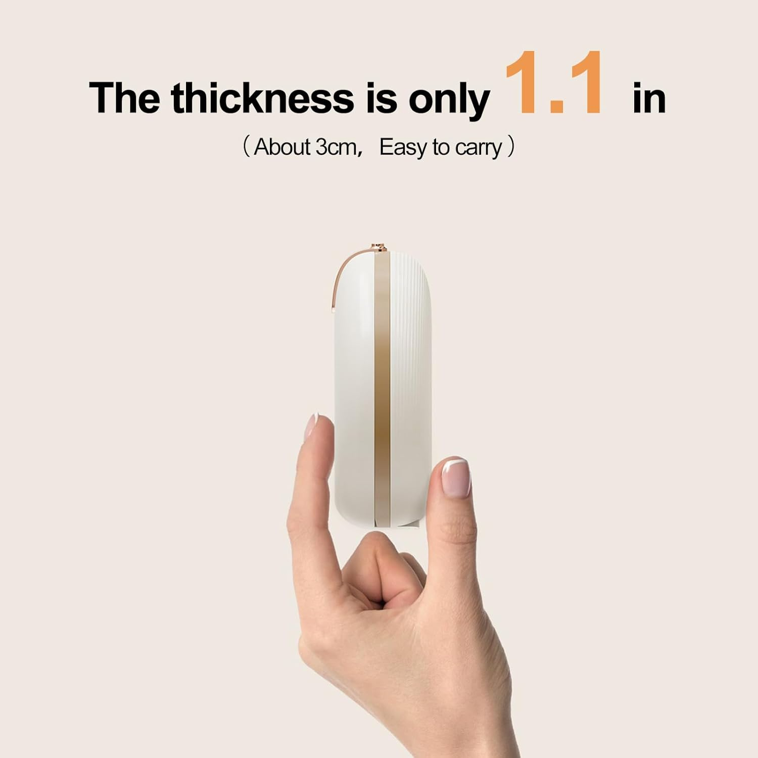 Orthodontic Retainer Case with Vent Holes - ABS Protection Waterproof Slim Aligner Box for Invisalign, Night Guards & Metal Retainers Travel image number 1