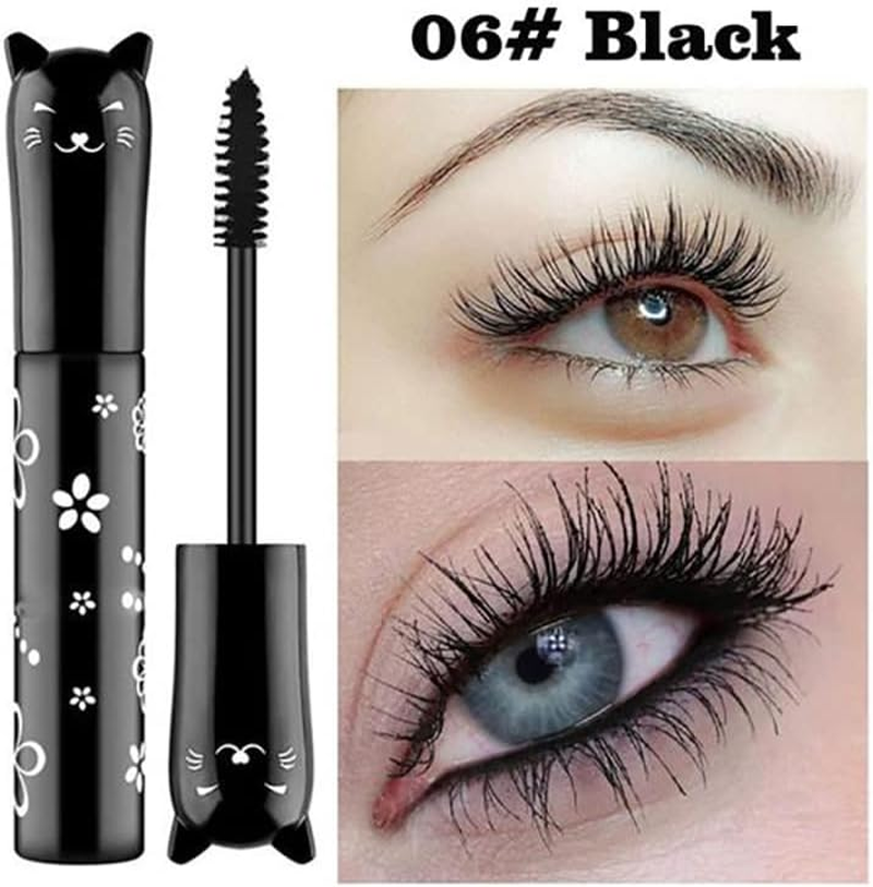 4D Silk Long Lasting Mascara Waterproofing Eye-Catching Colours, Eye-Catching Colors, Curly Thickening Effect, Ideal for Dramatic Makeup Looks image number 6