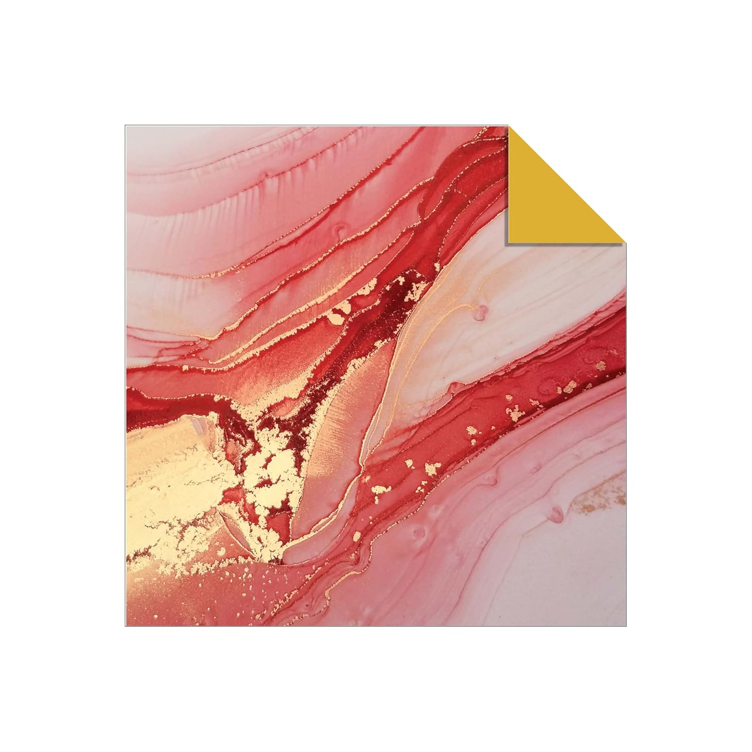 Origami Paper 200 Sheets Alcohol Ink Patterns 6" (15 Cm): Tuttle Origami Paper: Double-Sided Origami Sheets Printed with 12 Designs (Instructions for 5 Projects Included)