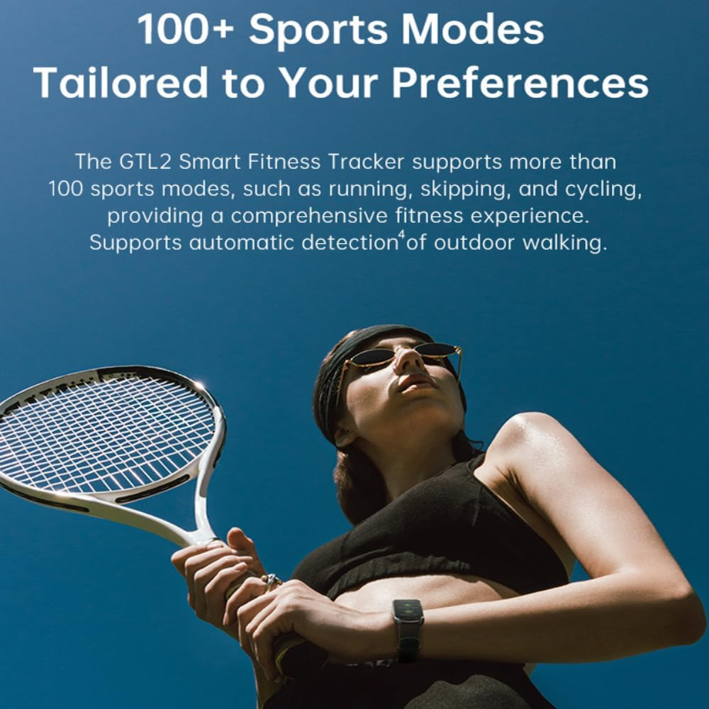 Fitness Tracker Watch with 1.47" TFT Screen, Heart Rate, Sleep Monitor, 100+ Sports Modes IP68 Waterproof Activity Tracker Step Counter Pedometer Compatible Android Ios (Pink)