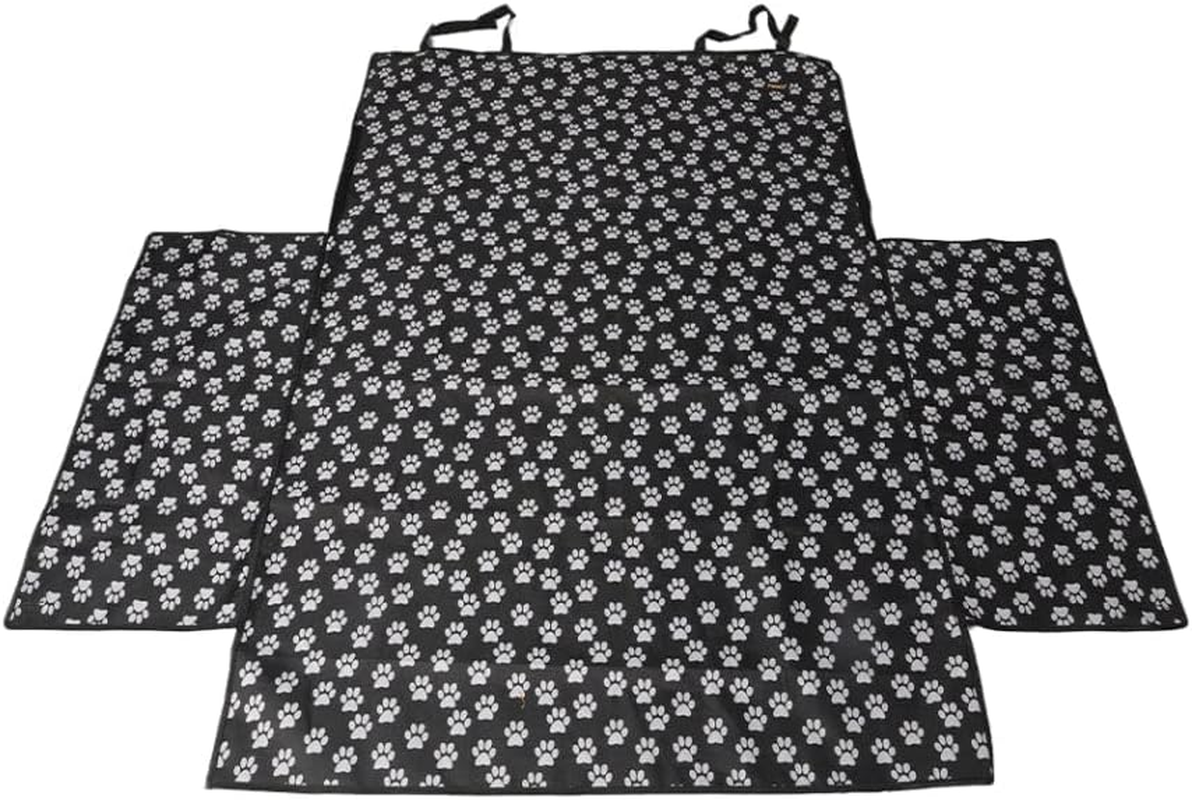 Pawz Pet Boot Car Seat Cover Hammock Nonslip Dog Puppy Cat Waterproof Rear Large, Waterproof Back Seat Extender for Dogs, Wear-Proof Dog Back Seat Hammock for Cars, Suitible for Cars Trucks and SUV