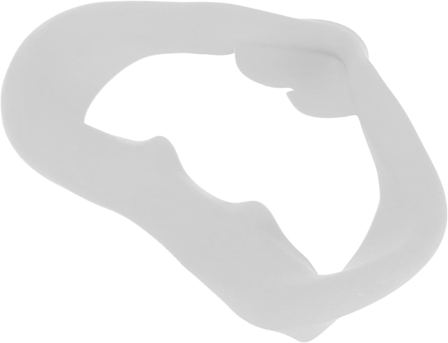 VR Glasses Silicone Eye Mask for Oculus Quest VR Glasses Silicone Eye Mask for Oculus Quest 2 Breathable anti Sweat VR Protective Cover (White) image number 2