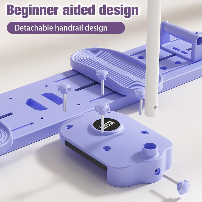 Sowist Thigh Strength Trainer,Ski Machine Exercise Equipment Glute Trainer,Home Fitness Leg Trainer,4 in 1 Home Foldable Portable Fitness Equipment for Office,Home,Hotel Fitness. image number 3