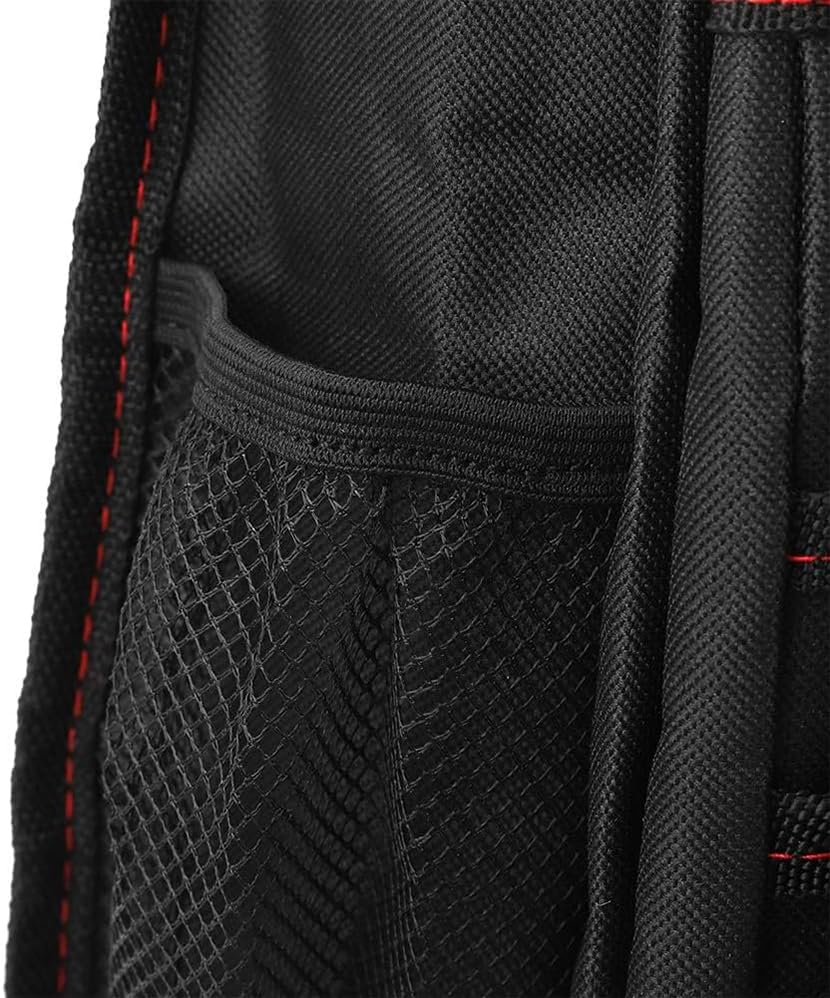 Car Organizer Front Seat,Backseat Organizer with Adjustable Shoulder Strap, Passenger Seat File Storage Bag with Dedicated Laptop Tablet Holder Cup Holder for Car Law Enforcement (Black) image number 3